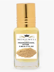 Menjewell Fragrance Soil Attar Perfume 5ml 0.17 Fl.oz. For Men & Women | Alcohol Free | Long Lasting