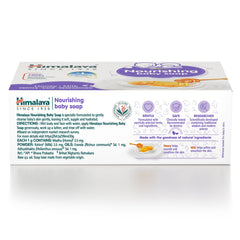 Himalaya Nourishing Baby Soap, Gentle Nourishment For Baby's Sensitive Skin, With Honey & Milk | 125gm
