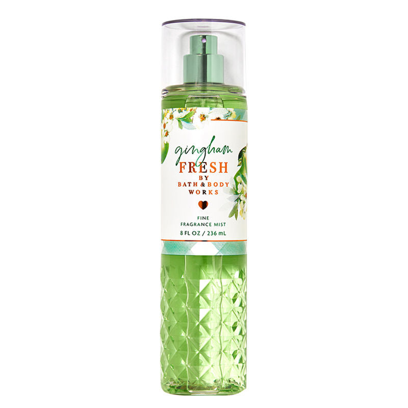 BATH & BODY WORKS GINGHAM FRESH FINE FRAGRANCE MIST 236ML 7.9 FL.OZ. BATH & BODY WORKS GINGHAM FRESH FINE FRAGRANCE MIST 236ML 7.9 FL.OZ.