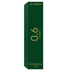 La French 0.6 Eau De Parfum Spray For Men 10ml 0.3 Fl.oz.| Fresh & Long Lasting Fragrance