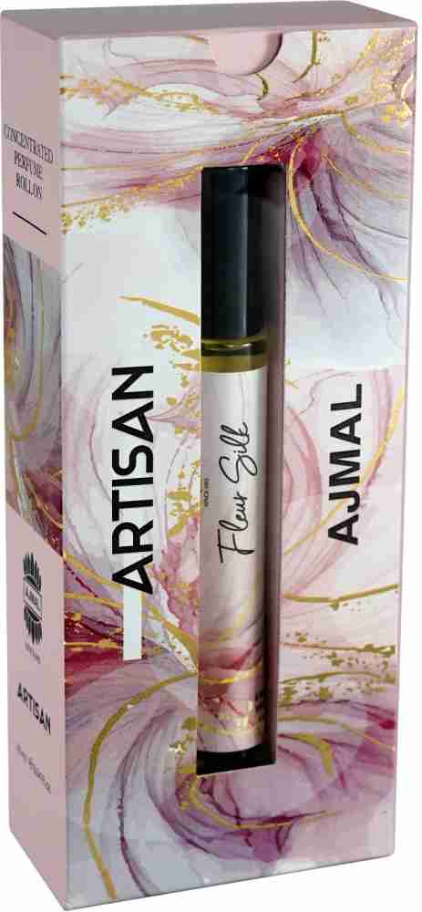 Ajmal Women Artisan Fleur Silk Long-lasting Concentrated Perfume Roll-on 10ml 0.3 Fl.oz. | Perfect Gift For Wife Ajmal Women Artisan Fleur Silk Long-lasting Concentrated Perfume Roll-on 10ml 0.3 Fl.oz. | Perfect Gift For Wife