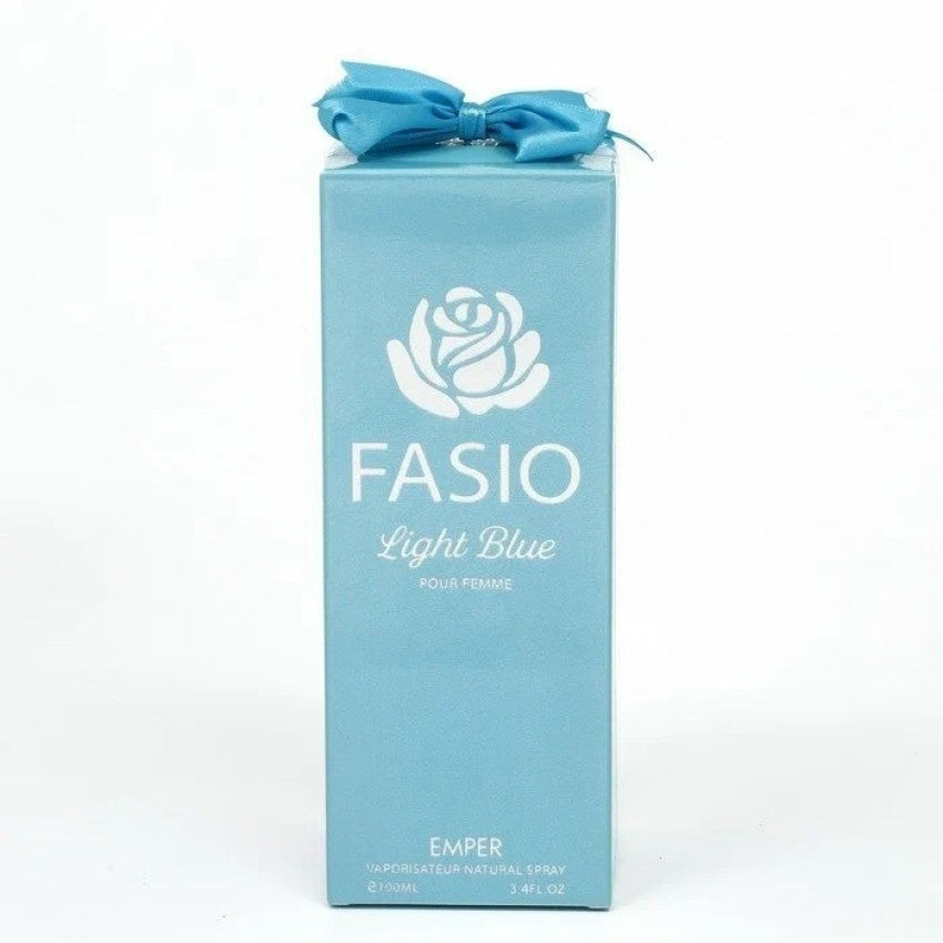 Emper Fasio Blue Pour Femmee Eau De Parfum Vaporisateur Natural Spray 100ml 3.4 Fl.oz. | For Women Emper Fasio Blue Pour Femmee Eau De Parfum Vaporisateur Natural Spray 100ml 3.4 Fl.oz. | For Women