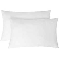 Adjustable Microfiber Pillows For Sleeping, Soft & Comfortable Pillows, White - 16 X 24 Inch | Bed Pillow, Washable, Without Cover, Breathable & Hypoallergenic Pillows - Pack Of 2