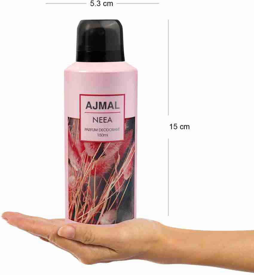 Ajmal Yearn Eau De Parfum 20ml 0.6 Fl.oz. & Neea Deodorant 150ml 5 Fl.oz. Party Wear Gift For Men And Women  | Pack Of 2 Ajmal Yearn Eau De Parfum 20ml 0.6 Fl.oz. & Neea Deodorant 150ml 5 Fl.oz. Party Wear Gift For Men And Women  | Pack Of 2
