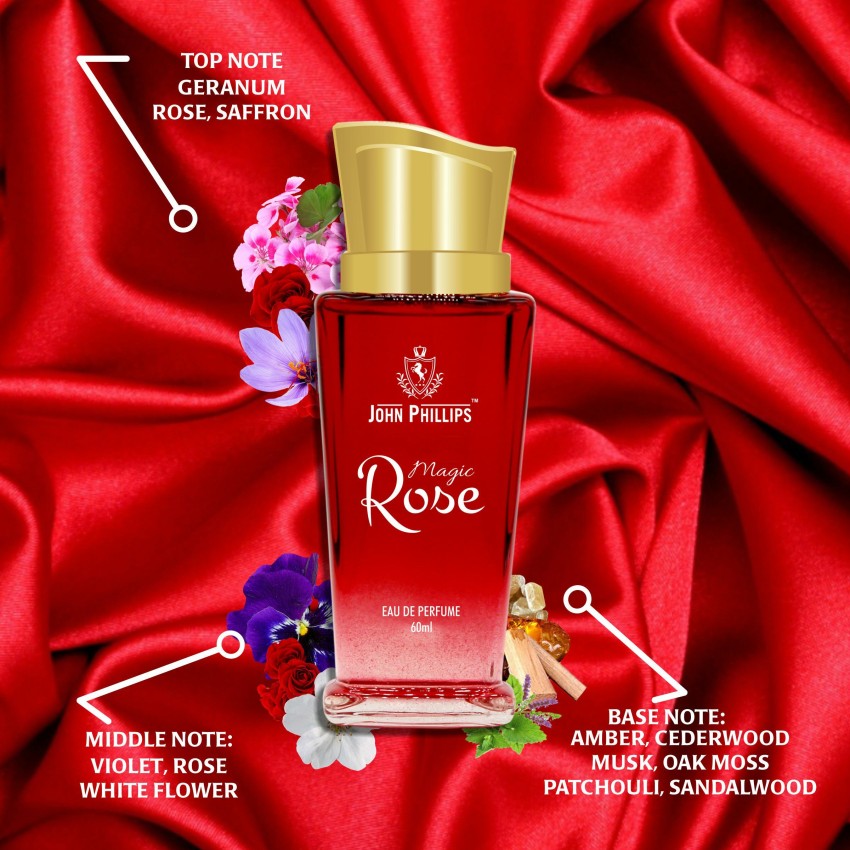 John Phillips Chocolate + First Love + Magic Rose Eau De Parfum 60ml 2 Fl.oz. Each Pack Of 3 For Men & Women John Phillips Chocolate + First Love + Magic Rose Eau De Parfum 60ml 2 Fl.oz. Each Pack Of 3 For Men & Women