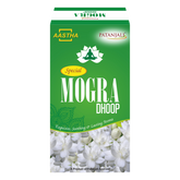 Patanjali Aastha Special Mogra Dhoop, 10n, With Exquisite, Soothing & Long Lasting Aroma | 40gm