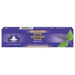 Patanjali Aastha Agarbatti Patchouli, With Exquisite, Soothing & Long Lasting Aroma | 75gm\