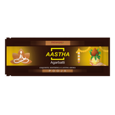 Patanjali Aastha Agarbatti Pooja,18 Stick, With Exquisite, Soothing & Long Lasting Aroma | 22gm