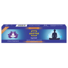Patanjali Aastha Agarbatti Shanti, With Exquisite, Soothing & Long Lasting Aroma | 125gm