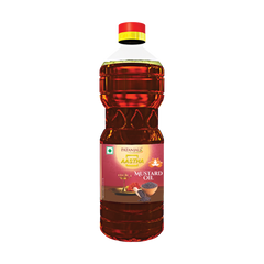 Patanjali Aastha Mustard Oil (B), With Low Temperature So Natural Properties, 500ml