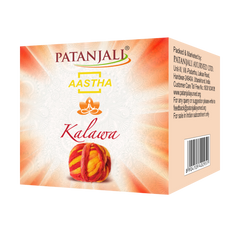 Patanjali Aastha Kalawa, With 100% Pure, Made With Cotton Thread, 25gm