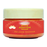 Patanjali Aastha Premium Sindoor, With Containing Herbal Extracts, 50gm