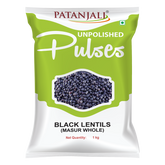 Patanjali Unpolished Black Masur 1kg