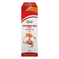 Patanjali Divya Jyotishmati Taila (Virgin), With Uttejek, Buddhi, Smartivardhak, Vathar | 150ml