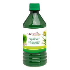 Patanjali Amla-Aloevera With Wheatgrass Juice 500ml
