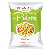 Patanjali Unpolished Chana Dal 1kg