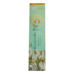 Patanjali Aastha Royal Rajnigndha Agarbatti, With Soothing & Long Lasting Aroma | 90gm