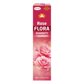 Patanjali Aastha Rose Flora Agarbatti, 9n, With Exquisite, Soothing & Long Lasting Aroma | 13gm