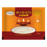 Patanjali Aastha Long Cotton Wicks, With 100% Pure Natural Cotton, 3gm