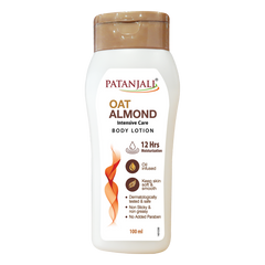Patanjali Oat,Almond Intensive Care Body Lotion,With 12hrs Moisturization Skin Soft & Smooth100ml