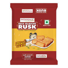 Patanjali Suji Elaichi Rusk 64gm