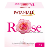 Patanjali Rose Body Cleanser, With Cleanse Gently, Soothes & Provide Soft And Supple Skin 125gm