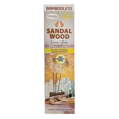 Patanjali Aastha Bambooless Agarbati Sandalwood, With Soothing & Long Lasting Aroma | 80gm