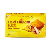 Patanjali Haldi Chandan Kanti Body Cleanser, With Reduces Roughness, Improves Texture, 75gm