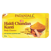 Patanjali Haldi Chandan Kanti Body Cleanser, With Removing Dryness & Roughness 45gm