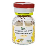 Patanjali Divya Vasant Kusumakar Ras, With Swarn Bhasma, Rajat Bhasma, | 1gm, Pack Of 1