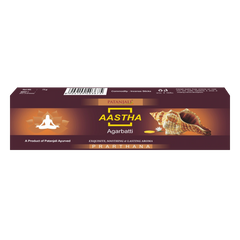 Patanjali Aastha Agarbatti Prarthana, With Exquisite, Soothing & Long Lasting Aroma | 75gm