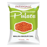 Patanjali Unpolished Malka Masur Dal 500gm