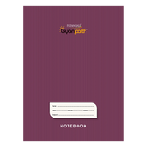 Patanjali Gyanpath Notebook (918x24 Cm) Purple, 172pages Single Line Interleaf, Pack Of 1