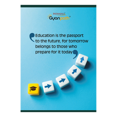 Patanjali A4 Gyanpath Notebook (29.7x21cm) Multi Design 192pages Unruled, Pack Of 1