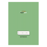 Patanjali A4 Gyanpath Notebook (29.7x21 Cm) Green, 172pages Single Line, Pack Of 1