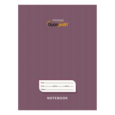 Patanjali Gyanpath Notebook (18x24 Cm) Purple, 172pages 3 In1, Pack Of 1