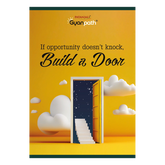 Patanjali Gyanpath Notebook (16.5x23.5cm) Multi Design, 120pages Unruled, Pack Of 1