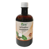 Patanjali Divya Khadirarista, With Khadira, Devadaru, Bakuci, Daruharidra, Haritaki, | 450ml