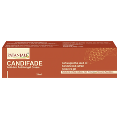 Patanjali Candifade Anti Fungal Cream, With Anti Candidiasis, Anti Aching, 25ml