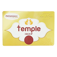 Patanjali Aastha Temple Dhoop, With Exquisite, Soothing & Long Lasting Aroma | 13gm