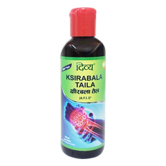 Patanjali Divya Ksirabala Taila,With Vatarakta, Vataroga, Sukra Dosa, Rajodosa, Svarabheda |100ml