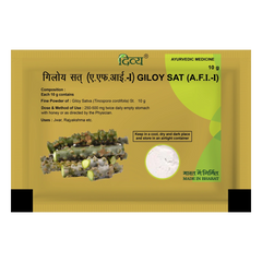 Patanjali Divya Giloy Sat, With Giloy Satva (Tinospora Cordifolia), | 10gm