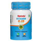 Patanjali Nutrela Vit D2k Natural Tab Vanilla (60n), With A Delicious Vanilla Flavour, 8gm