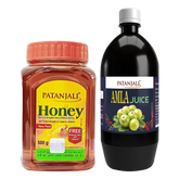 Patanjali Honey 500g - Free Amla Juice 500ml