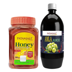 Patanjali Honey 500g - Free Amla Juice 500ml