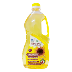 Patanjali Sunflower Oil 2 Ltr Pet Jar 2liter