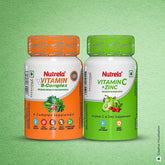 Patanjali Combo Pat, Nutrela Vitamin C & Zinc, B, Complex (60n+30n), With Energy Booster, 60gm