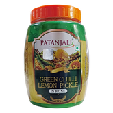 Patanjali Green Chilli Lemon Pickle 500gm