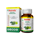 Patanjali Nutrela Spirulina Natural, With High In Protein And Vitamins, 32gm