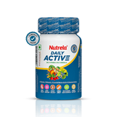 Patanjali Nutrela Daily Active Capsule,With Supports Hearth Health, Healthy Bones, Boosts, 22.5gm